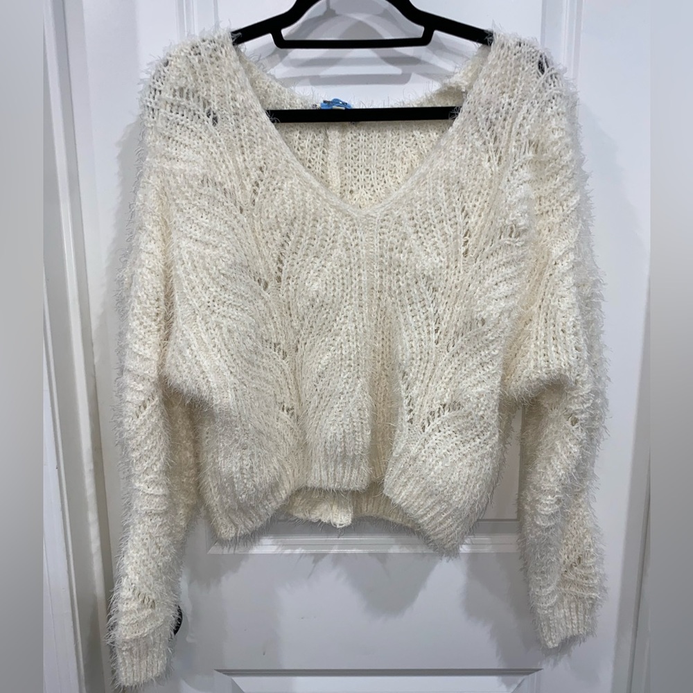 Cropped sweater